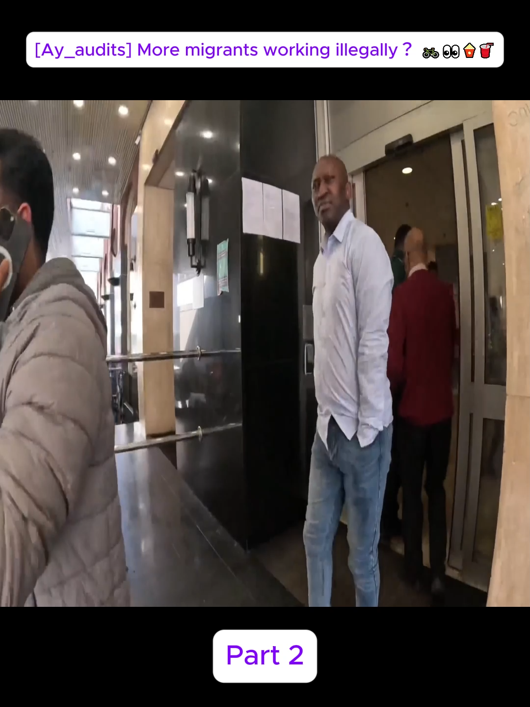 [Ay_audits] More migrants working illegally？ 🚲👀🍿🥤 Part 2 #More #migrants #working #tik_tok