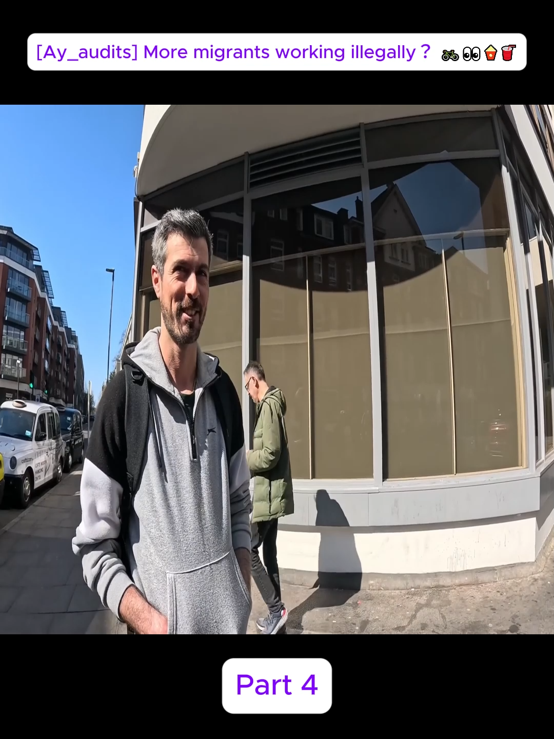 [Ay_audits] More migrants working illegally？ 🚲👀🍿🥤 Part 4 #More #migrants #working #tik_tok