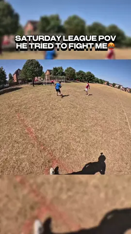 WHY DID HE START ON ME🙄  #football #povgopro #goprofootball #footballpov #footballtiktok #nutmeg #povsoccer #grassrootsfootball #jdbfootball #footballedit #sundayleague #flowstate #eafc25 #proclubs #jdbfootballcrying 