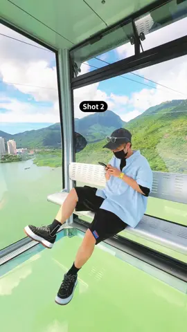 香港全透明纜車 你敢搭嗎🫨🫨🫨 Glass cable car,dare to ride? #hongkong #transition #香港景點 #昂坪360 