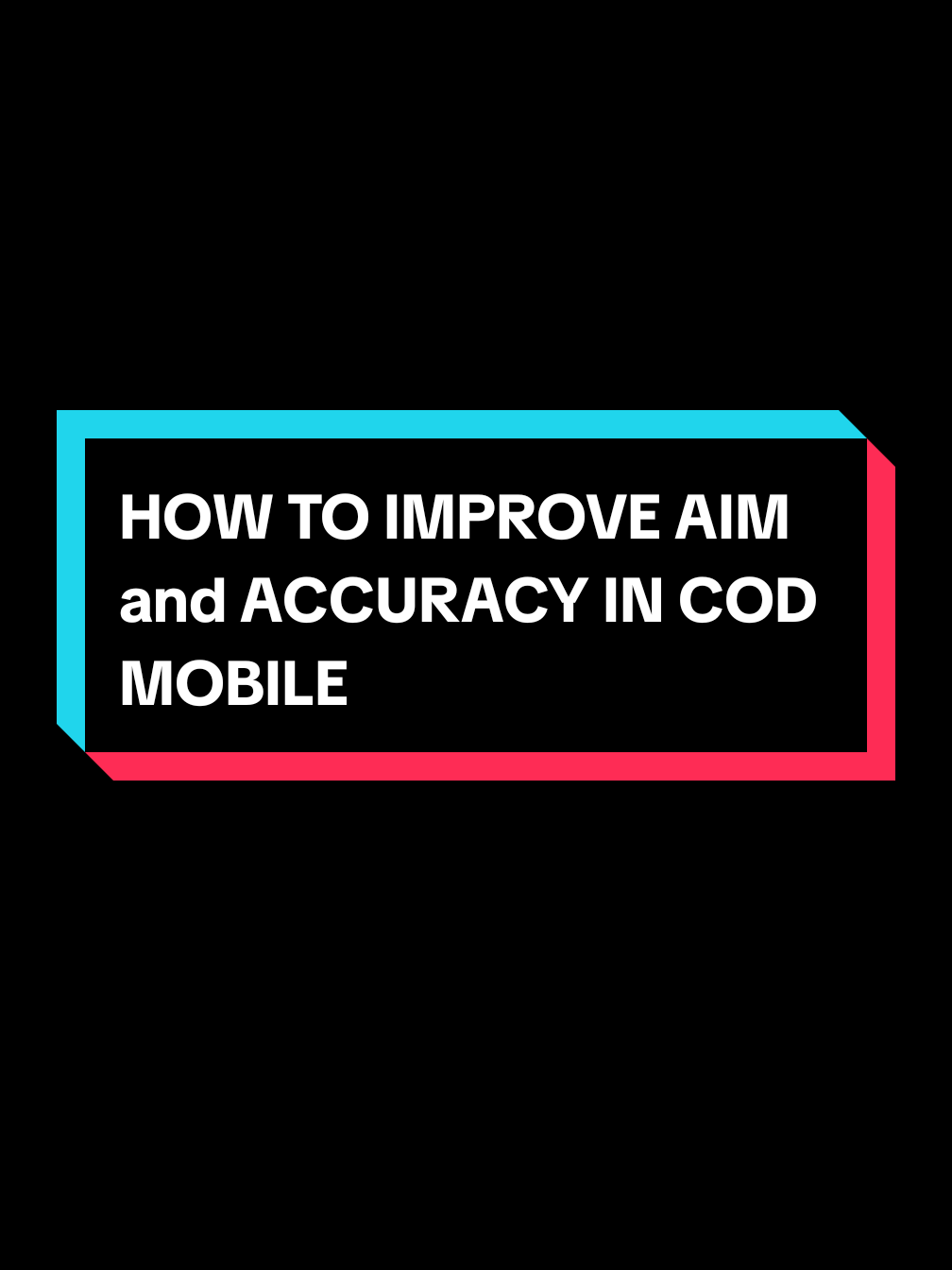HOW TO IMPROVE AIM+ACCURACY IN COD MOBILE . . . . . . . . . .@ace_react @First Nigerian Gaming Couple🥇 . #codmobileclips #callofdutymobile #WHITEMANCODM 