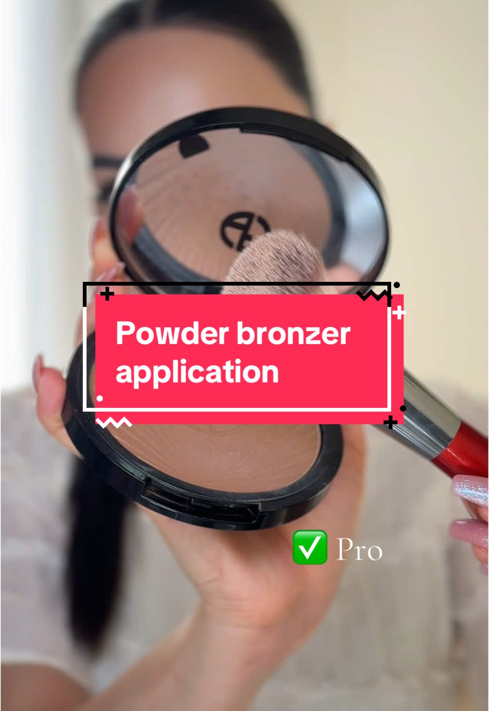 Powder Bronzer Hack for a Snatched & Smooth Look! 💁‍♀️✨ #fyp #makeuphack #beautyhacks #beautyblogger #fypppppppppppppppppp #facecontour #contourhack #makeuptutorial #latinagirl #secretbeaute @Armani beauty 