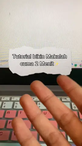 Tutorial bikin Makalah cuma 2 Menit #makalah #tutorial #braintextai #tipsbelajar #fyp 