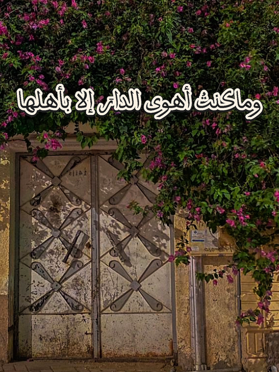#nasmat_hodoo #طمأنينة #راحة_نفسيه #لايك__explore___ #مؤثر #foryoupage #وماكنت_اهوى_الدار_ألا_بأهلها @رتلها بقلبك 