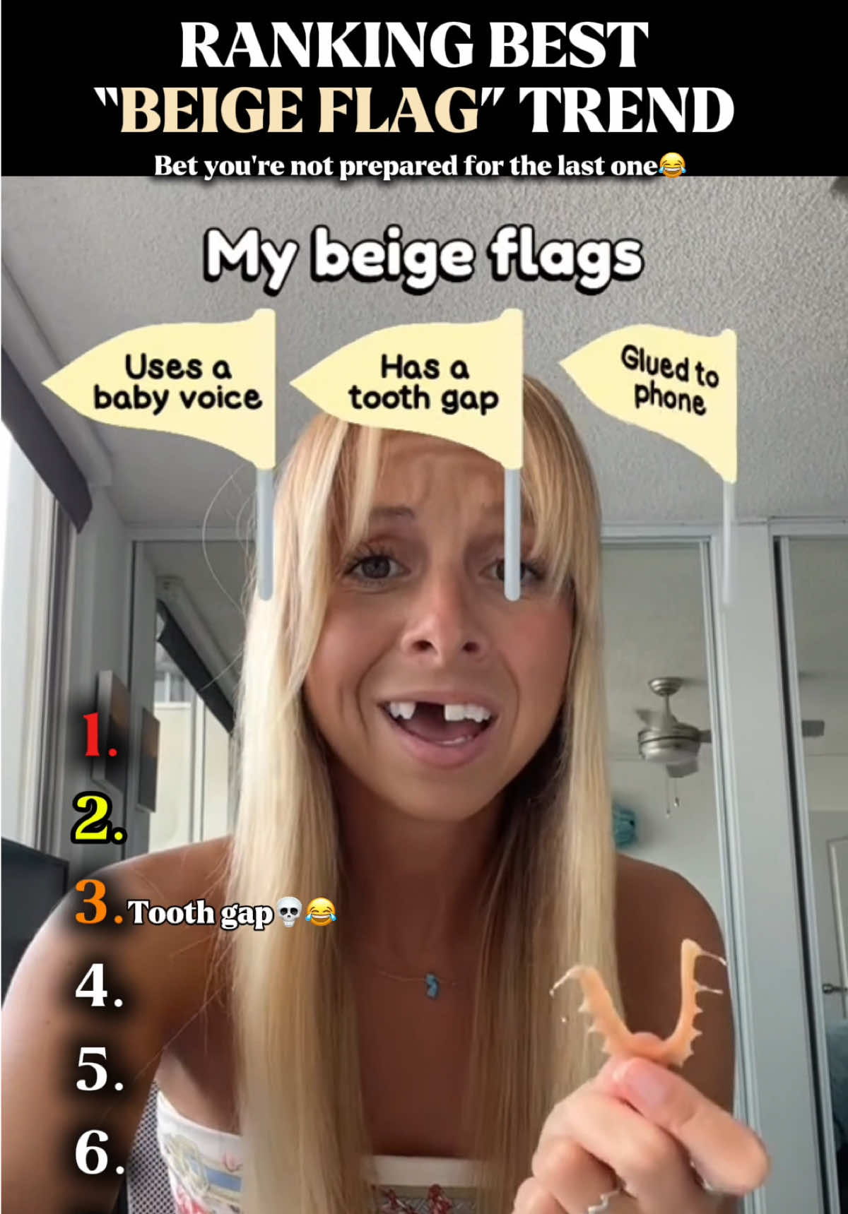 Ranking Funniest Beige Flags #compilation #ranking #flag #funnyvideos #trendingvideos #beigeflag #filter #funnytiktok #funnymoment #funnyvideo #ranked #trending #CapCut 