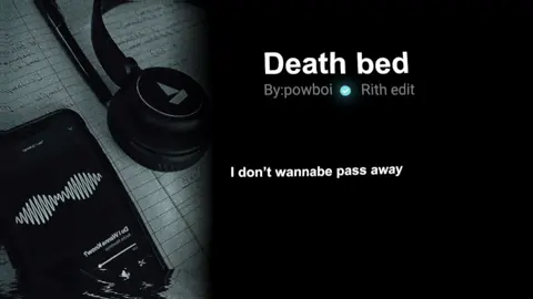 #deathbed #som🤍mnak_muy_mk🥺🙏💗 #fyp #foryou #music #song #edit #tiktok 