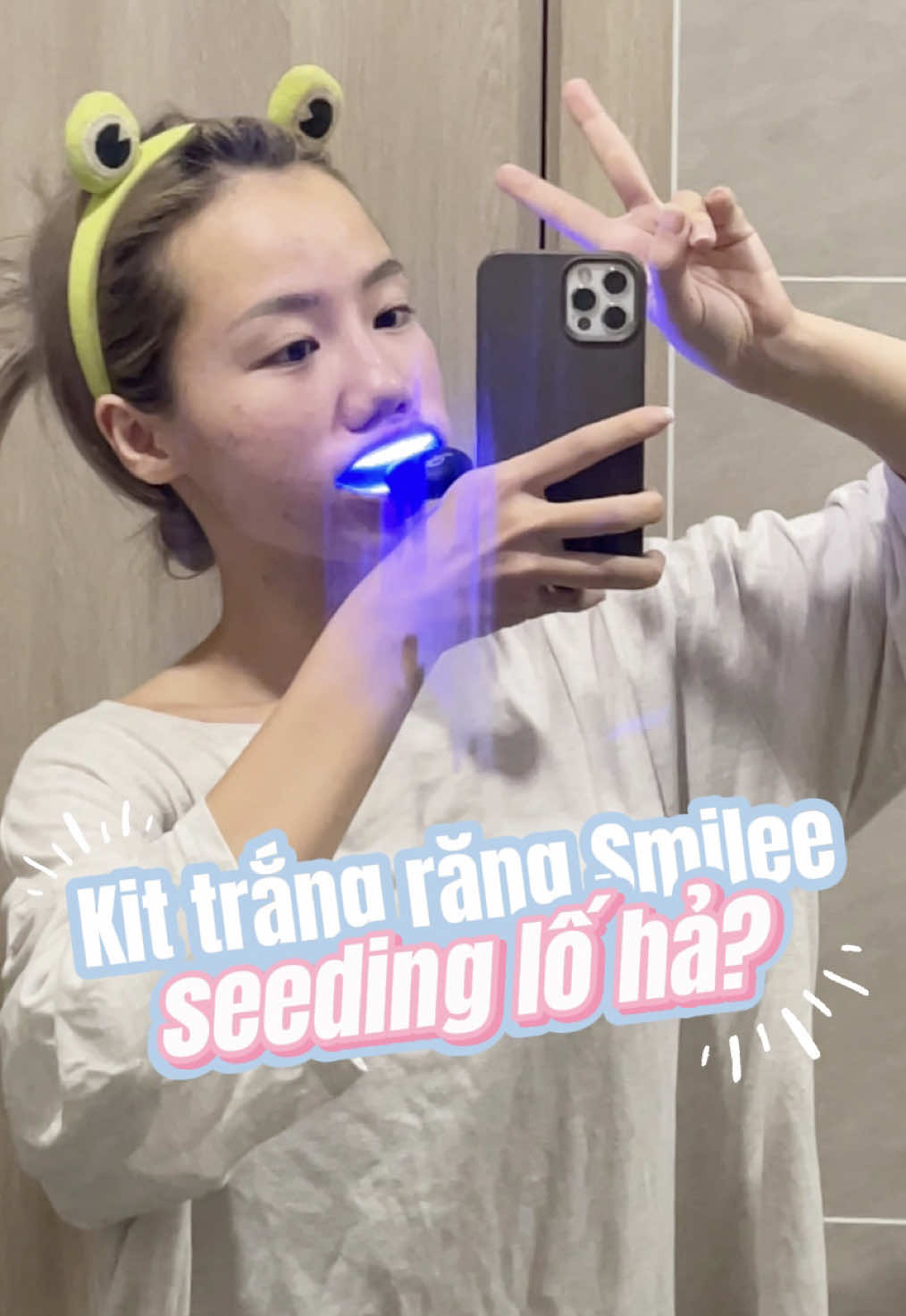 Kiểm chứng con kit trắng răng Smilee này cho các mom iu  #reviewlamdep #NVNM #kittrangrang #trangrang #nhakhoa 