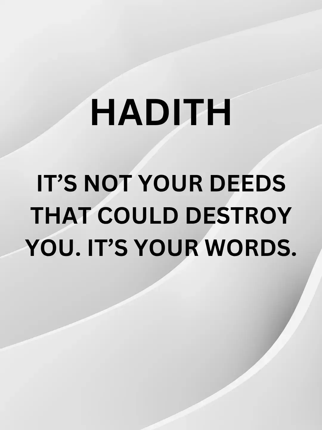 Words can destroy relationships and ruin your Hereafter. The Prophet ﷺ reminded us that backbiting, lying, and careless speech are not light in the eyes of Allah. Guard your tongue like you guard your money. #muslim #trust #Allah #Islam #muslimtok #islamicvideo #Salah #dua #deenoverdunya #Prayer #mosque #Quran #Kaaba #Umrah #Hajj #muslimah #islamic_video #foryoupage #foryoupage❤️ #Sabr #Alhamdulillah #speech #fyp 