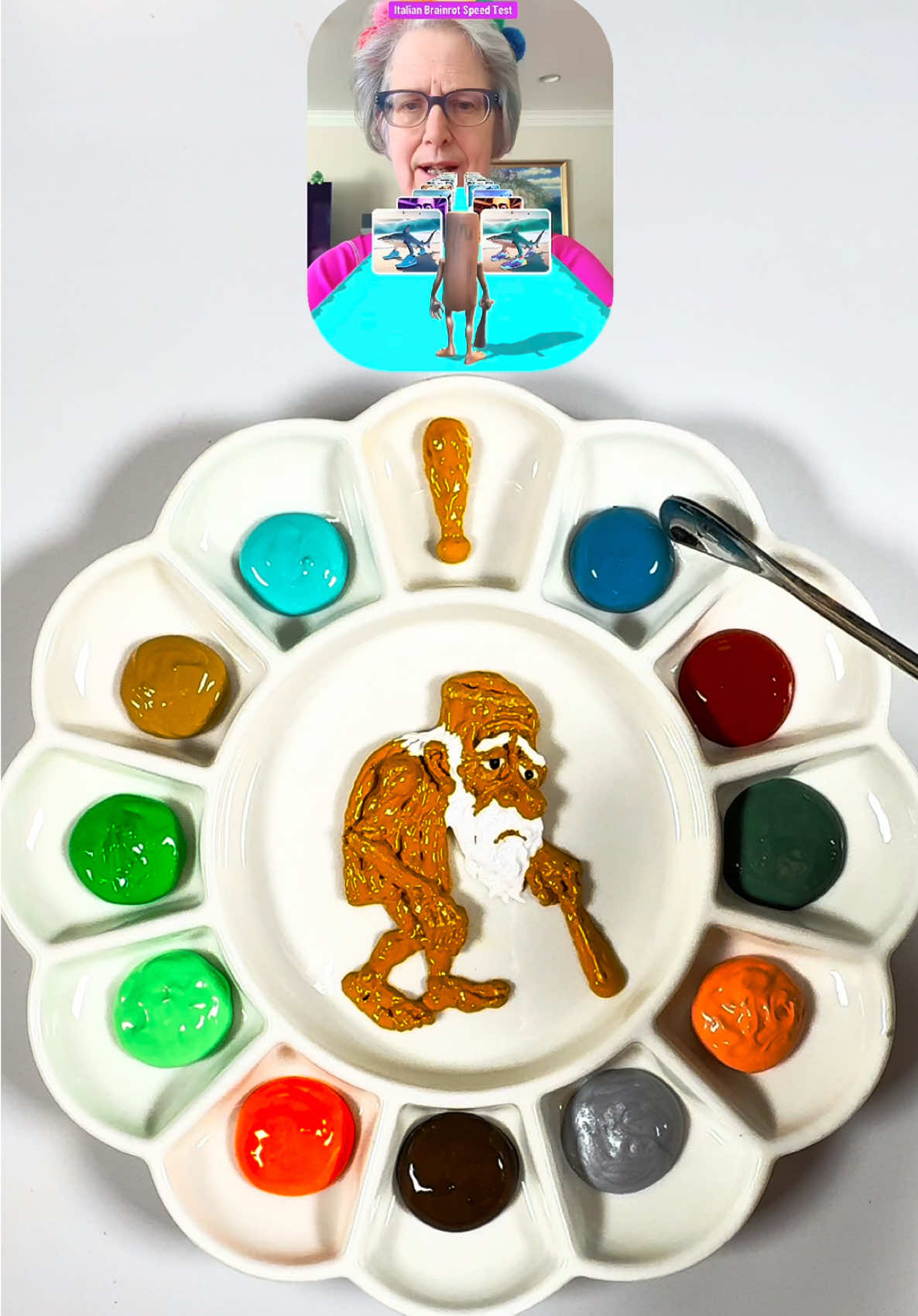 Italian Brainrot Games Color Mixing🎨 #colormixing #art #colors #tralalerotralala#italianbrainrot#mix