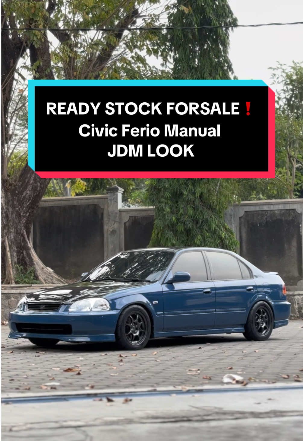READY STOCK FORSALE❗️ Civic Ferio Manual 😍 JDM Look ISTIMEWA 🔥 Surat Lengkap, Pajak ON Panjang 🤤 Siap kirim” keseluruh wilayah Indonesia❗️ ☎️ RESPON CEPAT TELP / WA 089662287744 #kutibagarage #forsale #civicferio #so4 #ek4door #feriogang #hondacivic #hondagang #civicstance #jdmcarsoftiktok #jualbelimobilseken #jualbelimobilbekastulungagung #jualbelimobilbekaskediri #jualbelimobil #jualbelimobilbekasblitar #jualcivicferio #jualbelimobilbandung #surakarta #xybca #fyp 