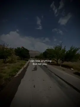 But not you…