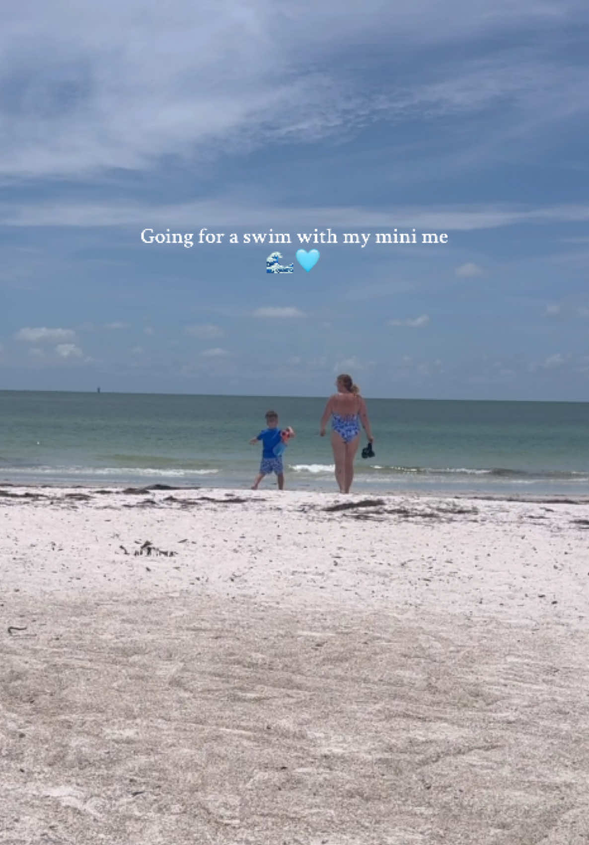 Showing him my love for the water any chance I get 🌊🏝️🏄‍♂️  #beachbaby #momandson #minime #boymom #snorkeling #shellhunting #beachday #beachlife #memories #fortdesotobeach 
