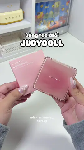 Bảng phấn khối nhà Judydoll xinh quá mấy bà ui #xuhuong #unboxing #muataitiktok #bangkhoijudydoll #makeup 