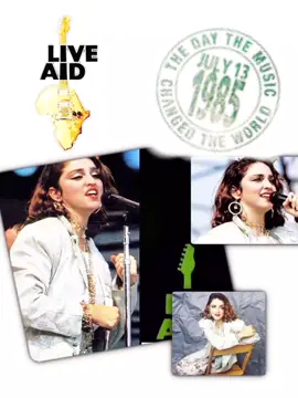 MADONNA  #liveaid #1985 #madonna #intothegroove #liveaid1985 