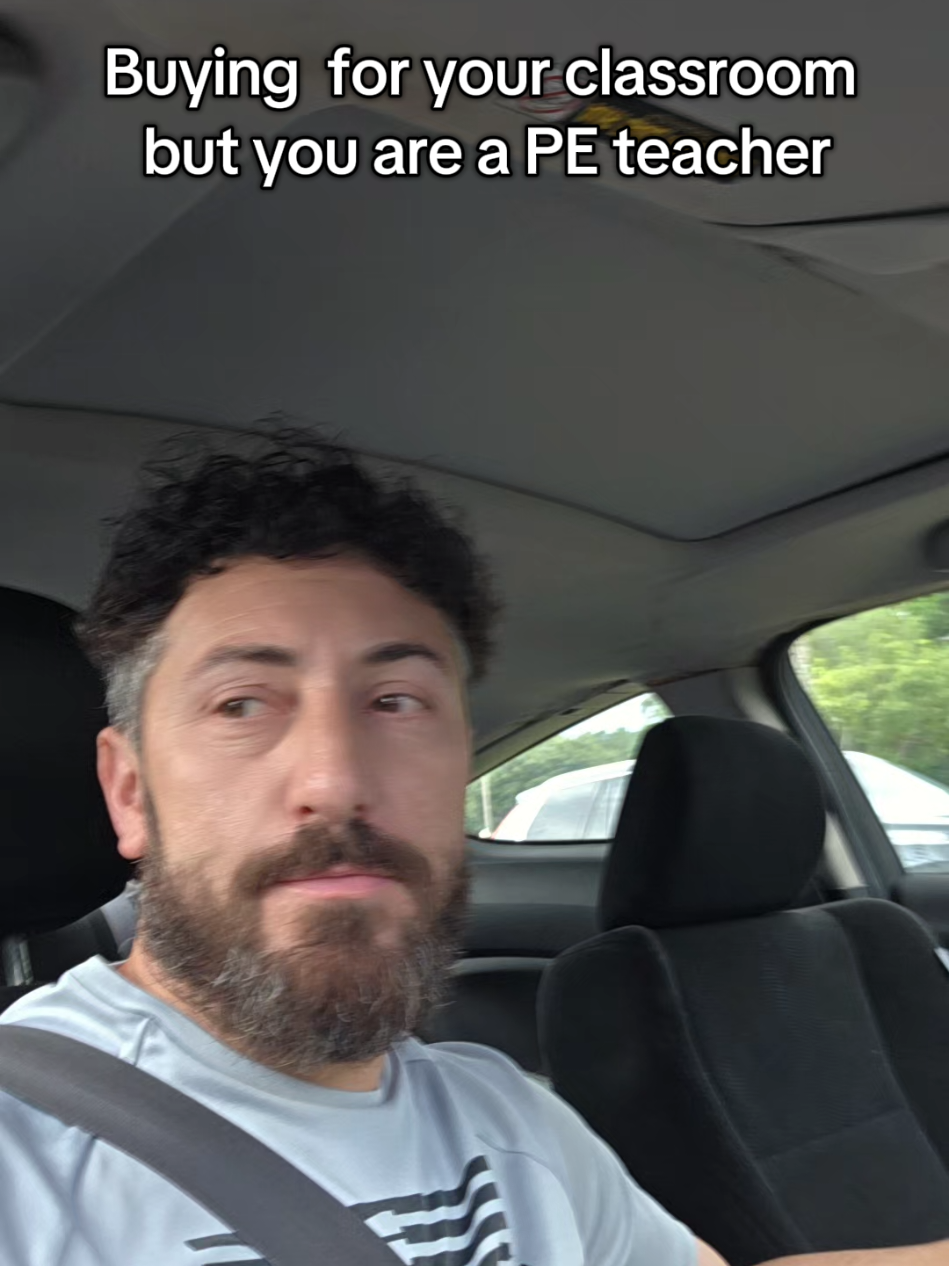 Buying for your classroom but you are PE teacher.  #teacher #teachersoftiktok #teacherlife #teachertok #fyp #foryoupage 