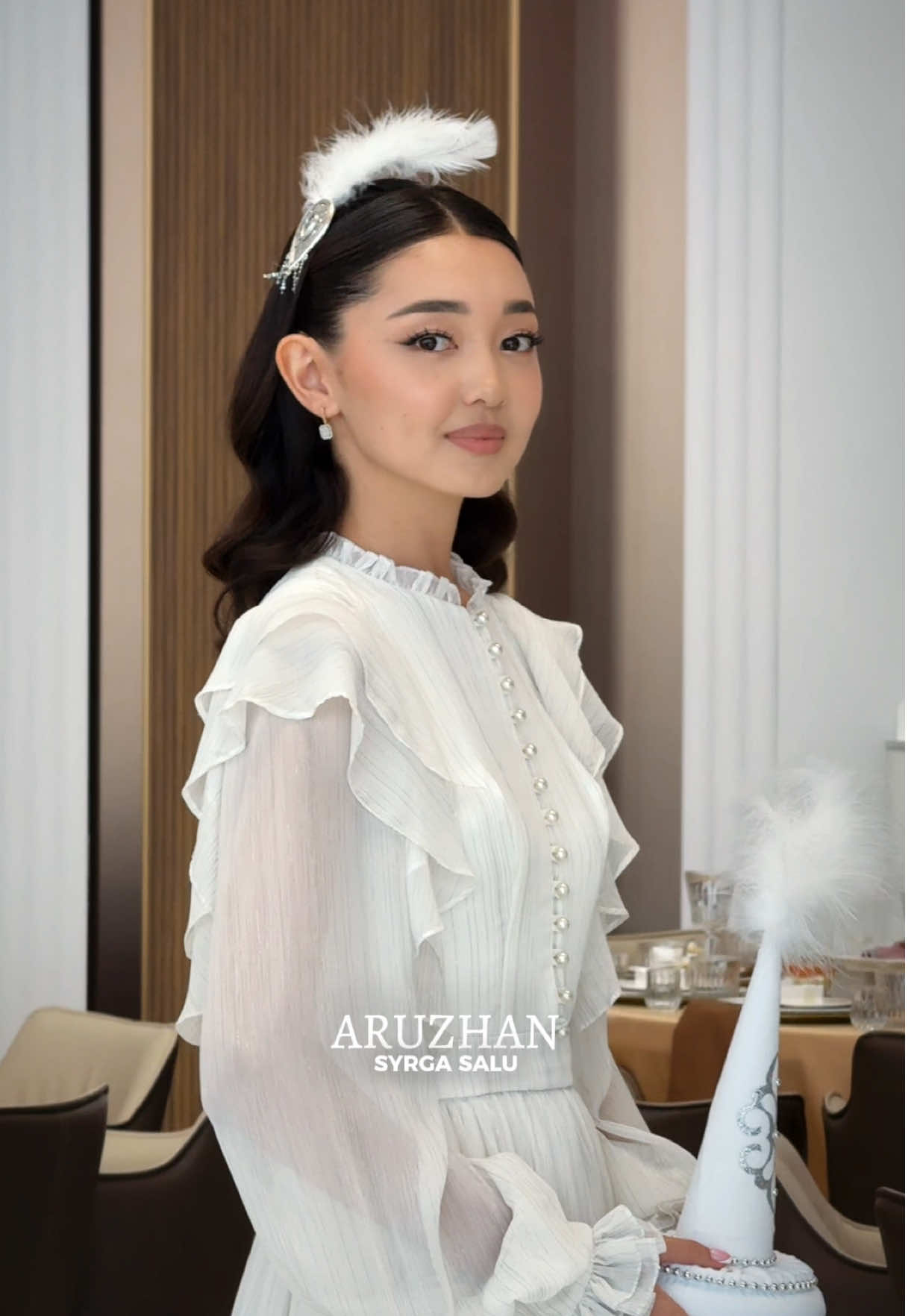 Syrga salu✨🤍 Платье от: aq_keli_uzatu