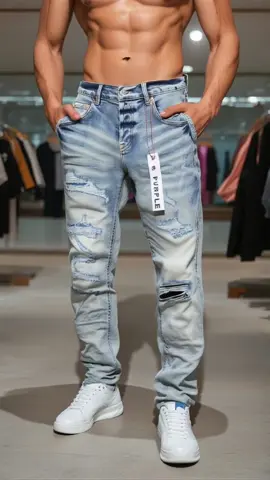 #rippedjeans #pantsformen #mensfashion #menstyle 