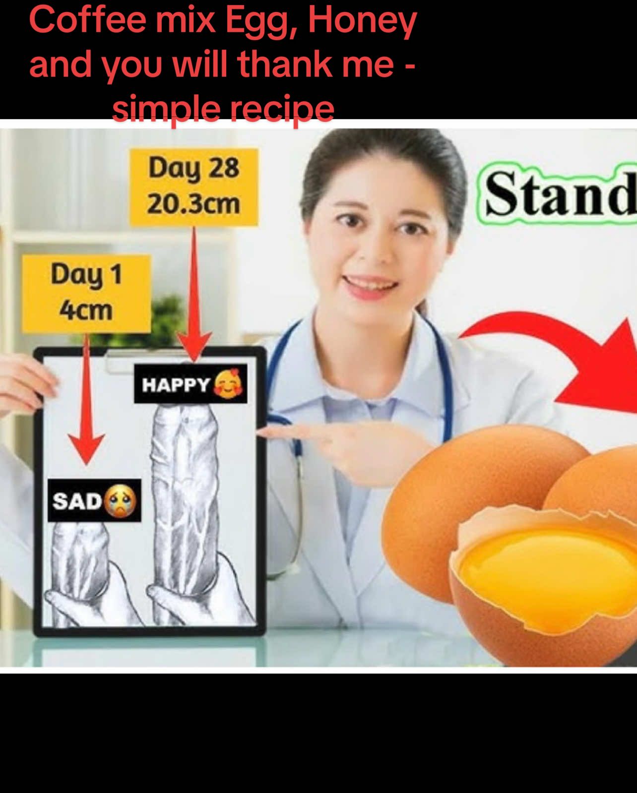 Coffee mix Egg, Honey and you will thank me - simple recipe #explore #for #viralvideos @Ndimhle @Mrs Kay 