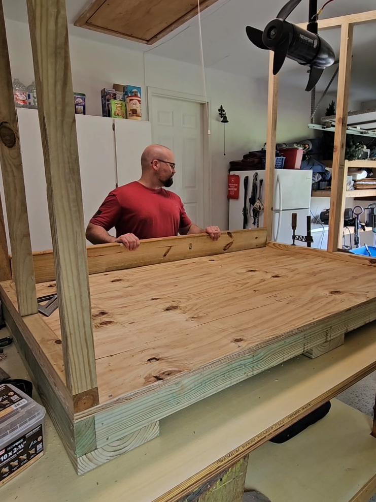 Trash Can Shed pt. 2 #theshopprojects #asmr #woodworking #DIY 