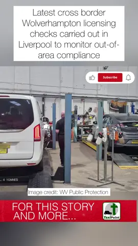 Latest cross border Wolverhampton licensing checks carried out in Liverpool to monitor out-of-area compliance #Taxi #Taxis #Automobile #Driving 