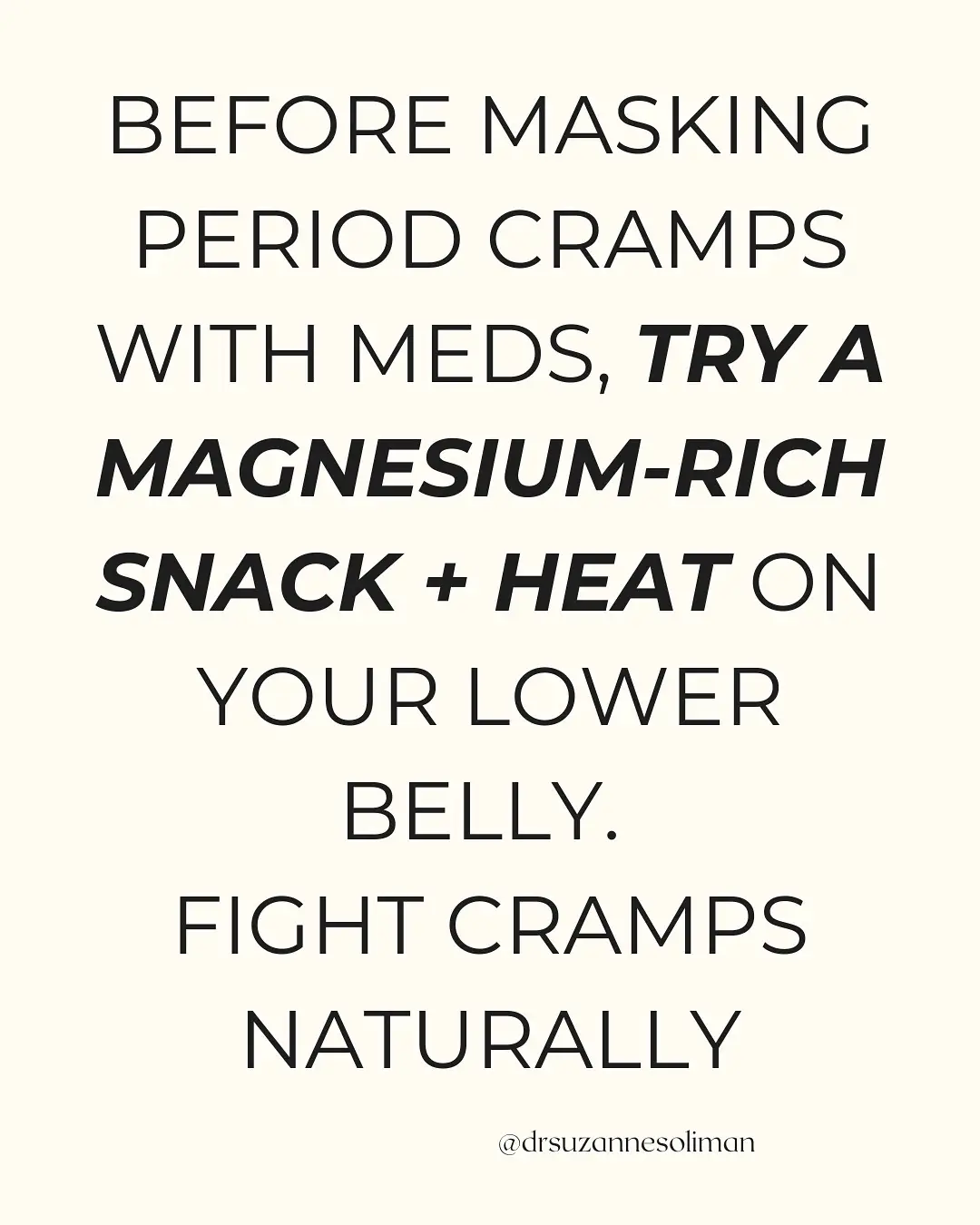 Before you reach for pain meds during your period, try this first 👉 A magnesium-rich snack (like dark chocolate, almonds, or avocado) + a warm compress on your lower belly. 🥑🍫💆‍♀️⁣ ⁣ Magnesium helps relax muscles and reduce cramps naturally—because your period relief doesn’t always need a pill. 💊✨ ⁣ 🌿 Fight cramps the natural way. 👇 What’s your go-to natural remedy for period pain? Drop it in the comments! #PeriodRelief #MagnesiumMagic #NaturalHealing #PharmacistTips #CycleSupport #WomensHealth #pharmacist #pharmacy #magnesium #periods #naturalhealth #pharmacystudent #pharmacytechnician