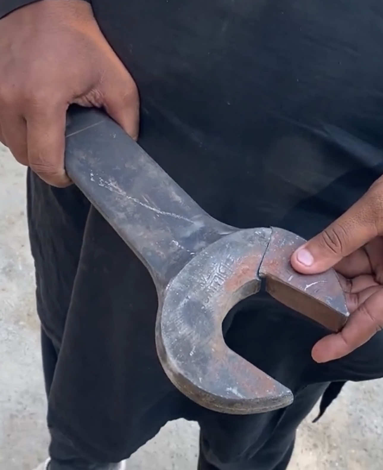 Broken One Ended Spanner Repairing..#broken#oneended#spanner#repairing#fypage