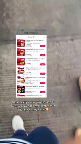 Btw ini aku per item nya jdi 13.000 krna take away jdi kena cash klo mkan ditempat engga yaaa. Ayooo buruan gayss mumpung msih ada promonya🥰🥰. #promokfc #vocerkfc #kfccikarang #fyppp #masukberanda #fypyoupage 