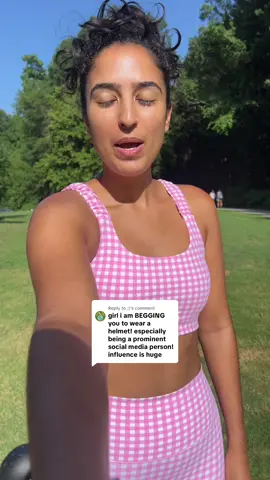 Replying to @;) my most highly requested TikTok ….introducing my new helmet thank you @Rollerblade for helping me stay safe 🥰 and thanks to everyone who told me to start wearing one, I know I have a big responsibility to promote safety as a skating influencer and this is me trying to do better 🥰 thanks for holding me accountable #Rollerblading #InlineSkating 