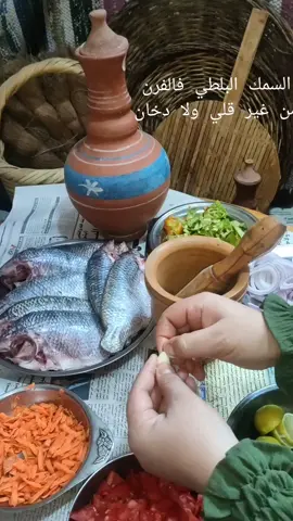#السمك البلطي من غير قلي ولا دخان 