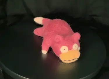 Slowpoke! Existence is repression. #slowpoke #pokemon #needlefelting 