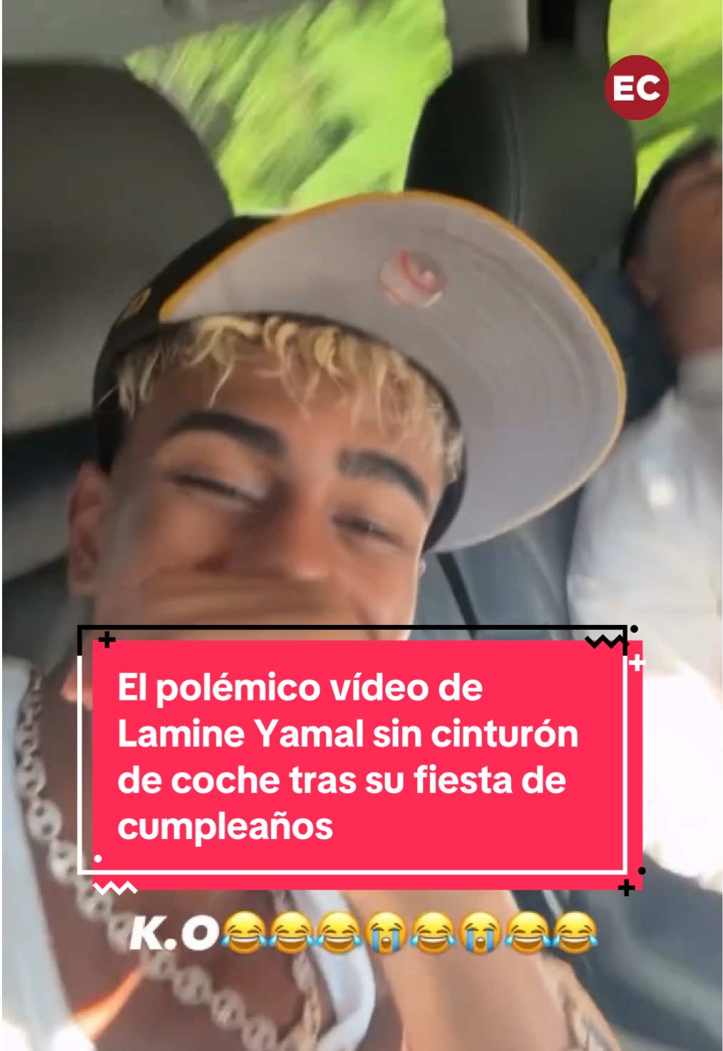 El polémico vídeo de Lamine Yamal a las 9 de la mañana en el coche y sin cinturón tras su fiesta de cumpleaños 🎂 El futbolista del Barça celebró esta madrugada sus 18 años. 💬 ¿Qué te parece? #lamineyamal #polemica #cumpleaños #seguridadvial