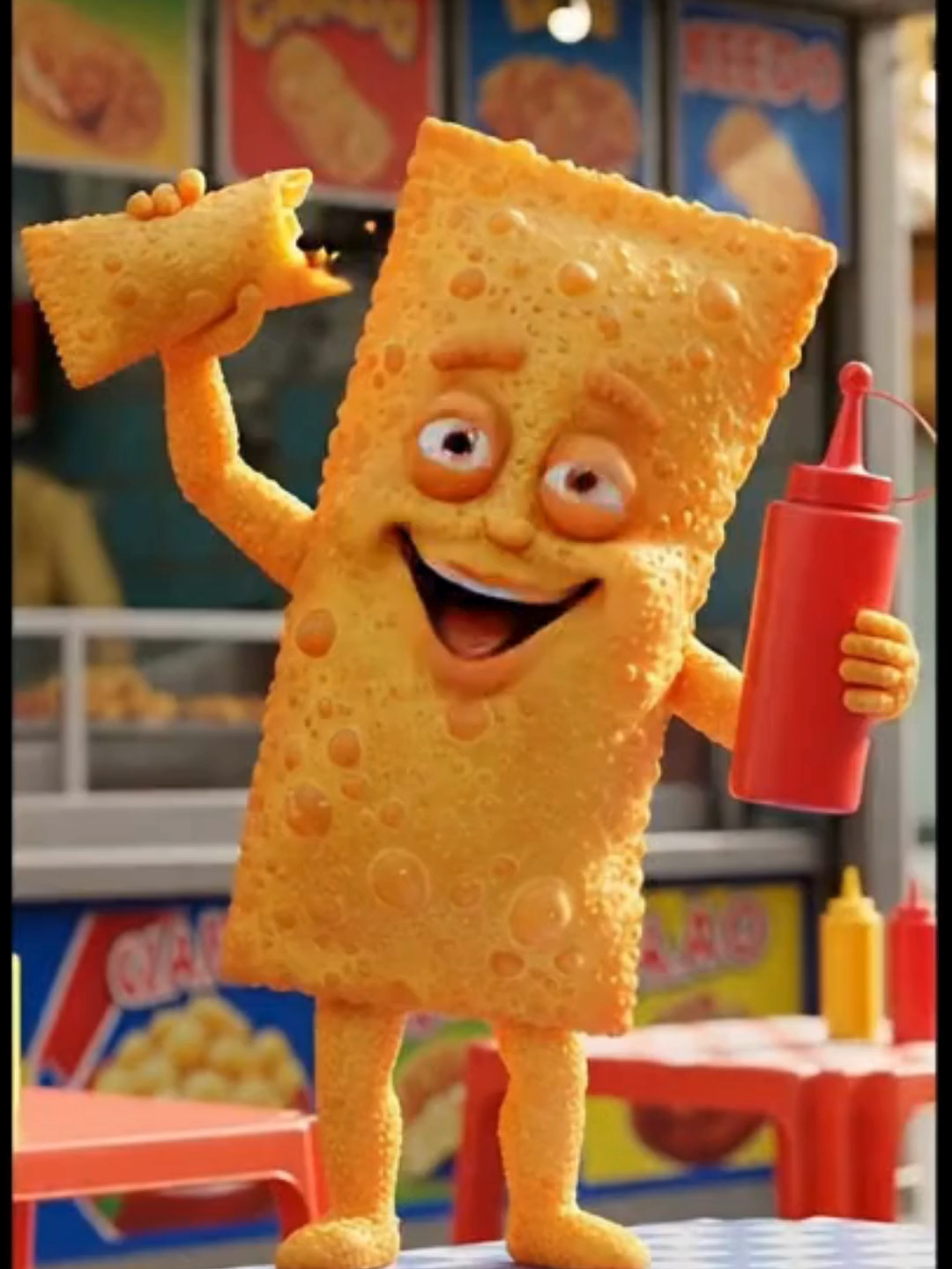 Ôh coisa boa, hein?! Bom dia, meu povo! Domingo é dia de feira... E pastel com ketchup de montão! #bomdia #fyp #infancia #cartoon #viral #criança #lucasnetoo #tararerotararara #BOMBADINHOGRODILO #vamosmonetizar #crianças #comedia #amopastel #pasteldefeira #feiralivre