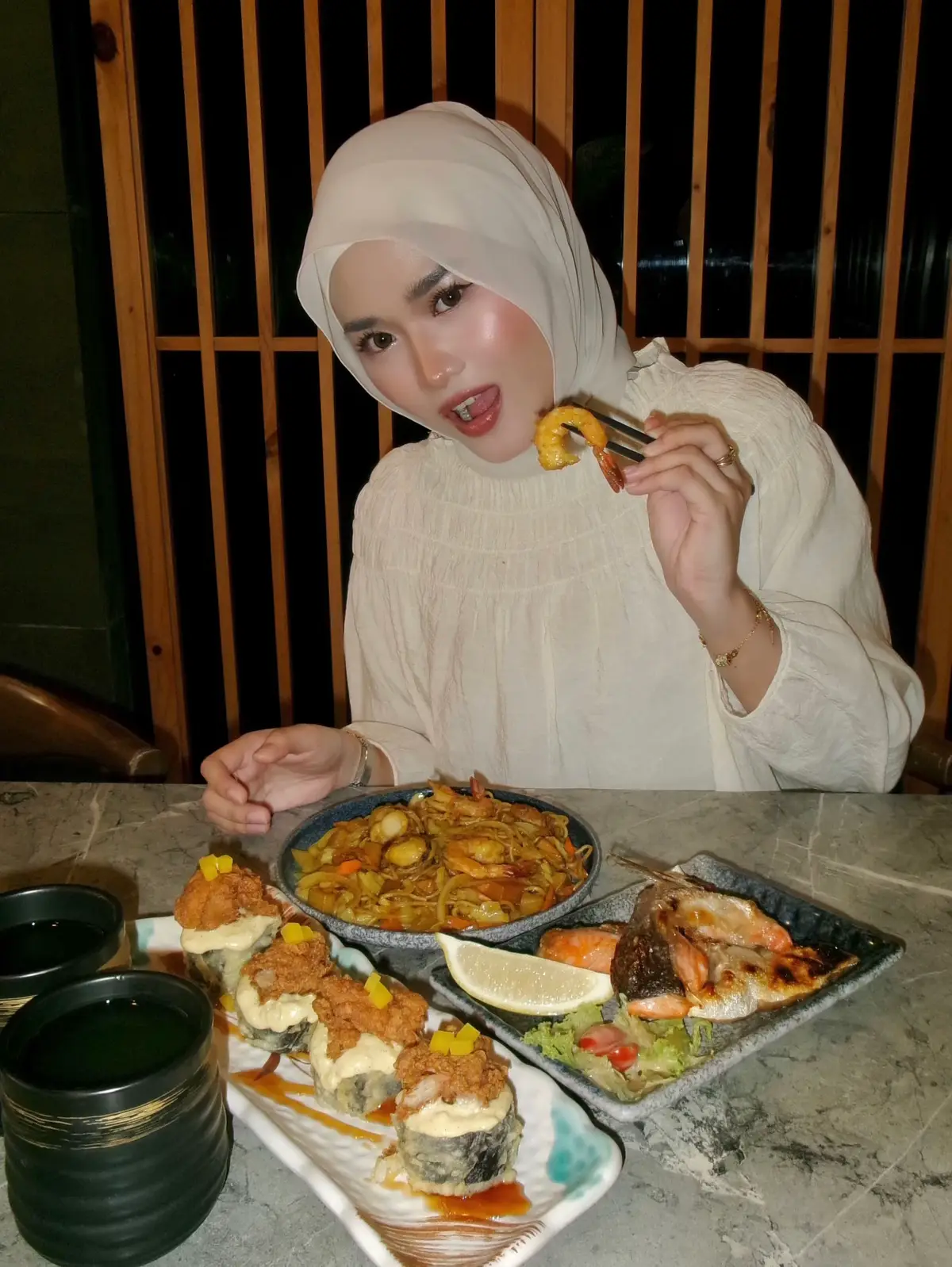 i’ll never turn down for sushi! 🫣🍱🍣  @Sushi Tie Malaysia 
