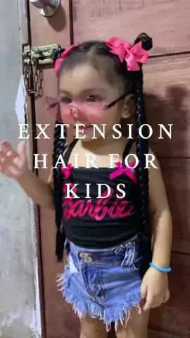 Lage pagkaka malang totoong buhok #hairextension #extension #hairextensionforkids 