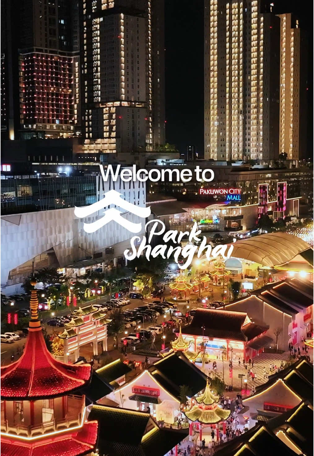 Welcome to the Newest Destination in Surabaya! 🏮 Park Shanghai is now open beside Pakuwon City Mall! Explore 50+ food stalls, oriental vibes, and daily entertainment✨ #pakuwoncitymall #parkshanghai 