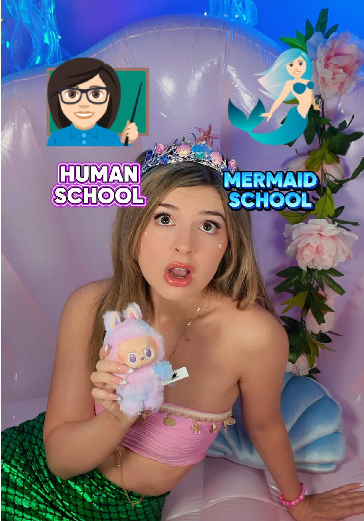 #pov: you pick between going to a human school or a mermaid school…#trending #mermaid #skit #fyp 