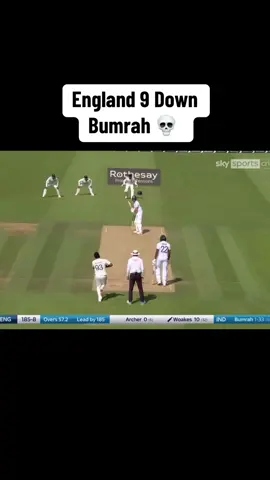 England 🏴󠁧󠁢󠁥󠁮󠁧󠁿 9 down #fyp #bumrah 