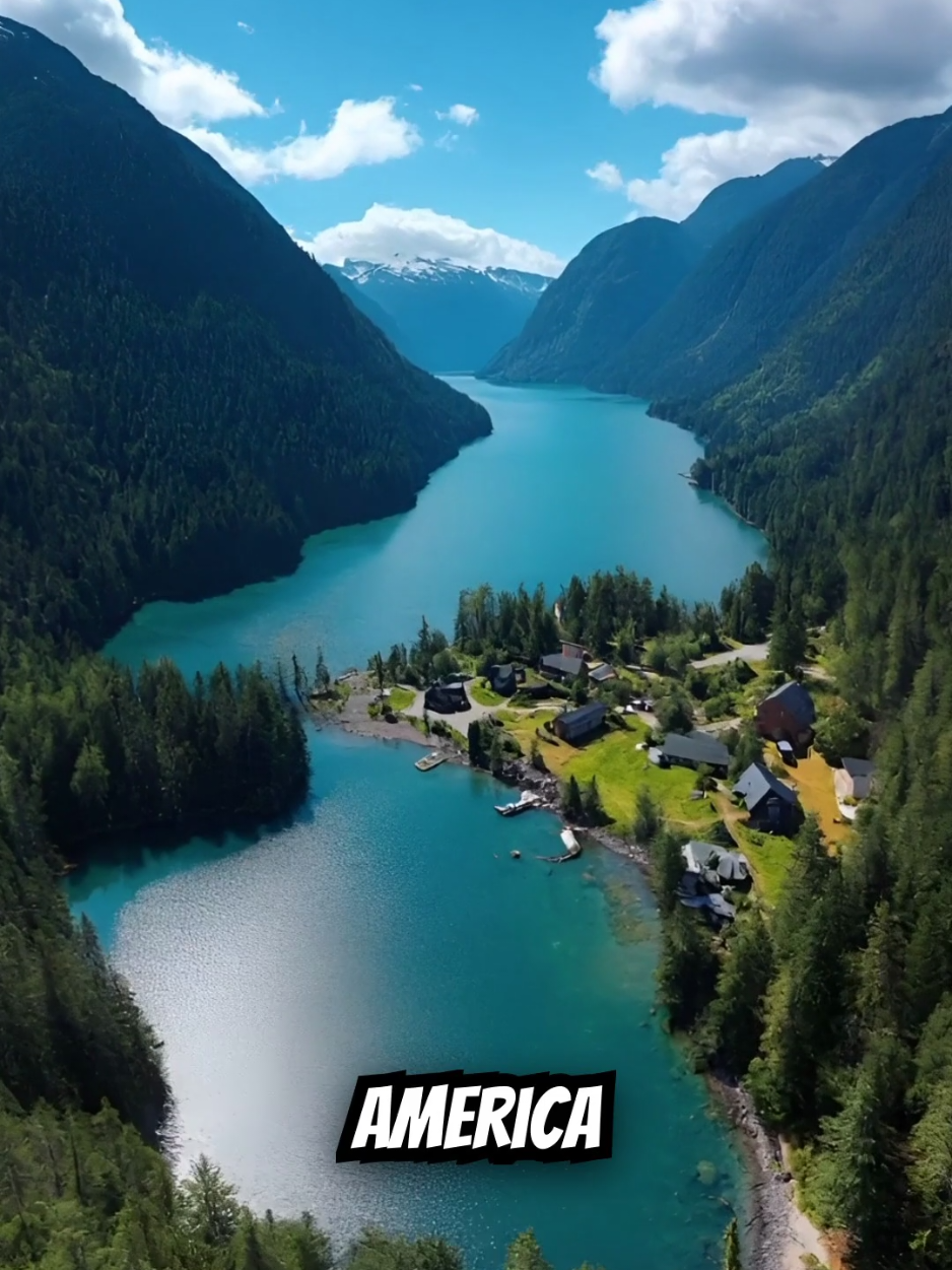Tucked deep in Washington’s North Cascades, Stehekin is one of the most remote towns in the United States — and you can’t drive there. Surrounded by mountains, forests, and glacier-fed lakes, this hidden gem is only accessible by boat, plane, or hiking for miles through rugged wilderness. With no roads in or out, life here moves at a slower pace. Just cabins, trails, and nature everywhere you look. It's a peaceful escape that feels like another world. Would you visit this off-the-grid mountain town? #HiddenGemsUSA  #RemotePlaces  #Stehekin  #NatureTravel  #UndiscoveredDestinations 