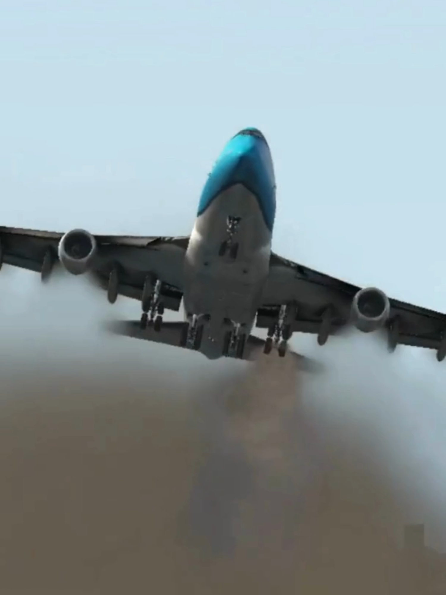A massive Boeing 747 faces a critical emergency during final approach and must perform a dangerous landing #Boeing747 #EmergencyLanding #FlightSimulator #XPlane11 #747Landing #RealisticFlight #FlightEmergency #AviationTikTok #BahNation #PlaneCrashSim