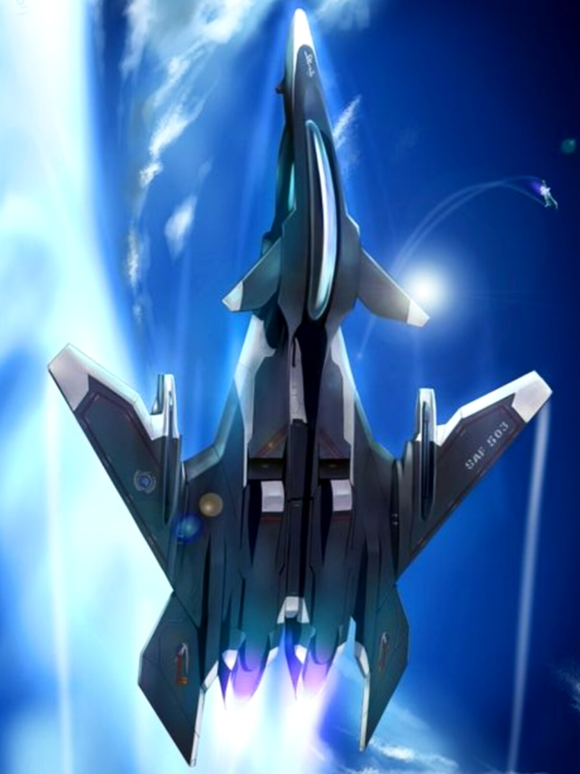 O MELHOR ANIME DE CAÇA QUE VOCÊ VERÁ! #anime #anime #aircraft #fighters #yukikaze #edit #edits #music #theweeknd 