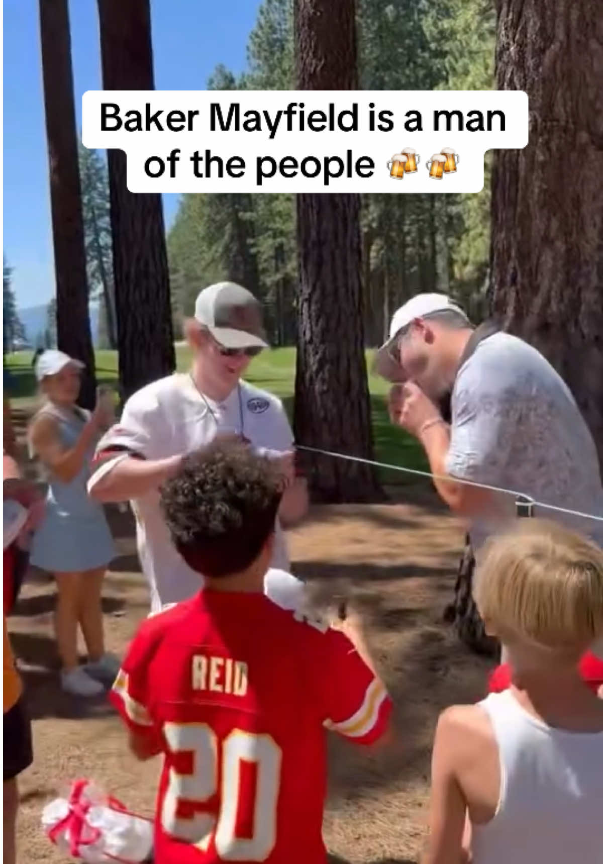 “Bad day to be a beer” 😂 (via @Mason Barber) #bakermayfield #nfl 