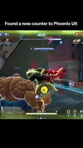 Found a new way to block Phoenix’s ultimate #gaming #marvelrivals #fyp #marvelstudios #marvel #clips 