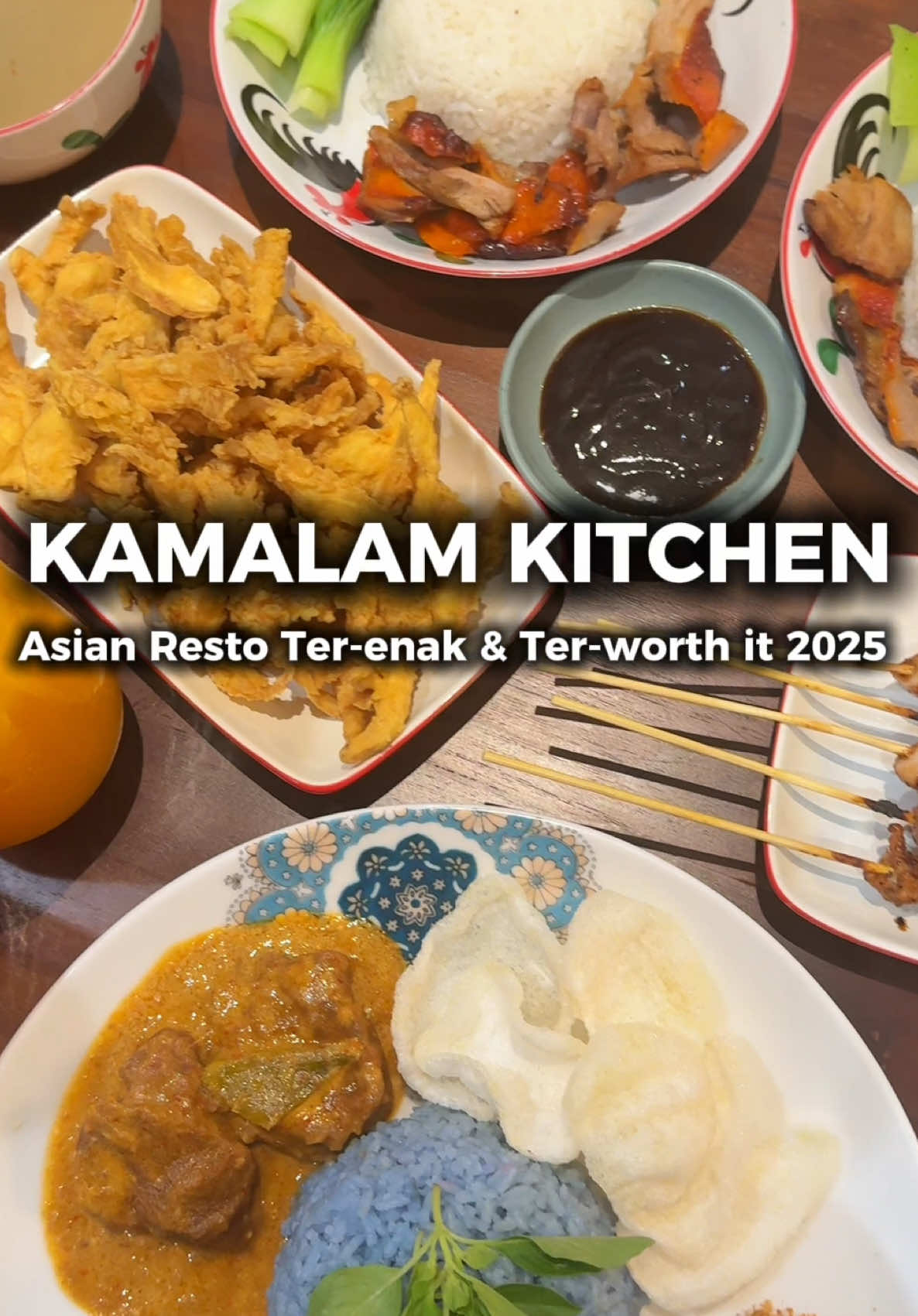 Asian Resto Ter Worth it 2025‼️ Nemu asian resto yang penyajiannya cakep, pelayanannya bagus banget, tempatnya apalagi deh  Recommended!  Kamalam Resto 📍Lippo Cikarang, Ruko Hive,  Jl. Waterfront Drive No.38  Tanamera Blok B ⏰ 10:00-21:00 #kulinerlippocikarang #cikarangfoodie #kulinerbekasi #gegarahc #hungrycikarang #kulinercikarang #approvedbyhc #asianresto 