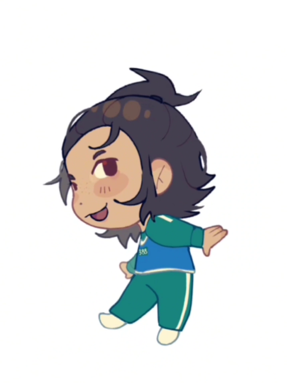 NOOOO DAEHO DON'T FLY AWAY #kangdaeho  #kangdaeho #player388 #fanart @Squid Game Netflix 
