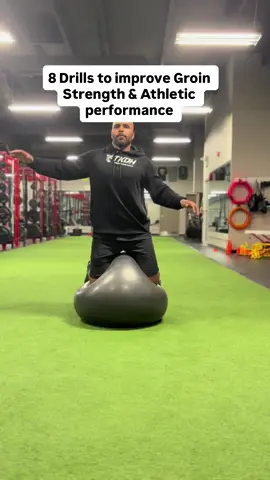 8 drills to help prevent groin injuries and improve athletic performance. #training #athlete #strengthandconditioning #speed #prehab 