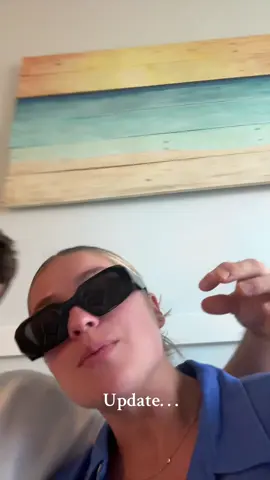 Watch my boyfriend try to give yall an update with me 😂♥️ and maybe a few mimosas deep already 
