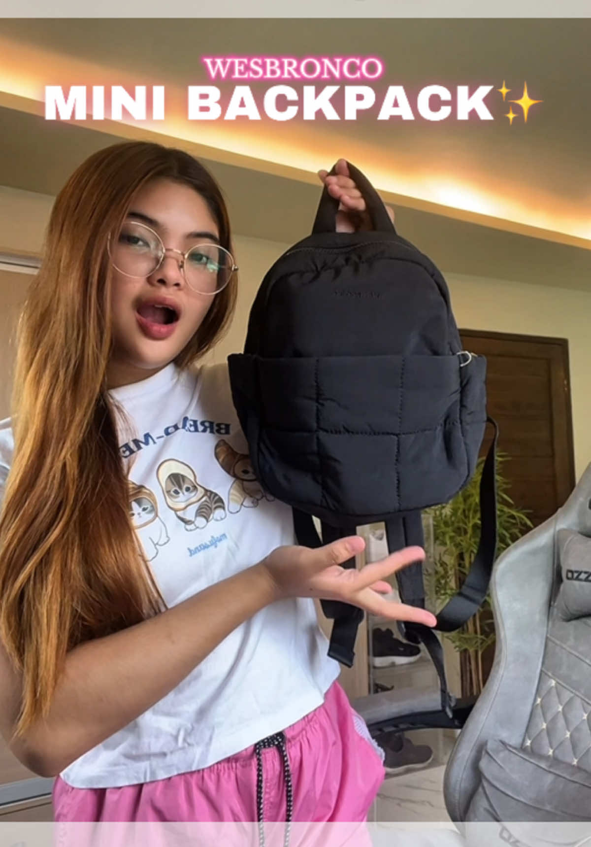 Ang ganda ng new released na MINI BACKPACK NG WESBRONCO! #wesbronco #minibackpack #waterproofbag #smallbag #dailybag #ootdbag #bagforkids 