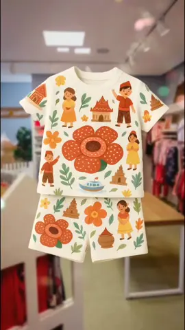 (PO/PRE-ORDER) SETELAN ANAK AGUSTUSAN INDONESIA PRINTING #bajubayi #bajuanak #setelananak #onesetanak 