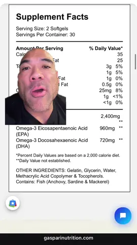 FISH OIL 101 with Omega-3 by #GaspariNutrition @Gaspari Nutrition #fishoil #Gaspari 