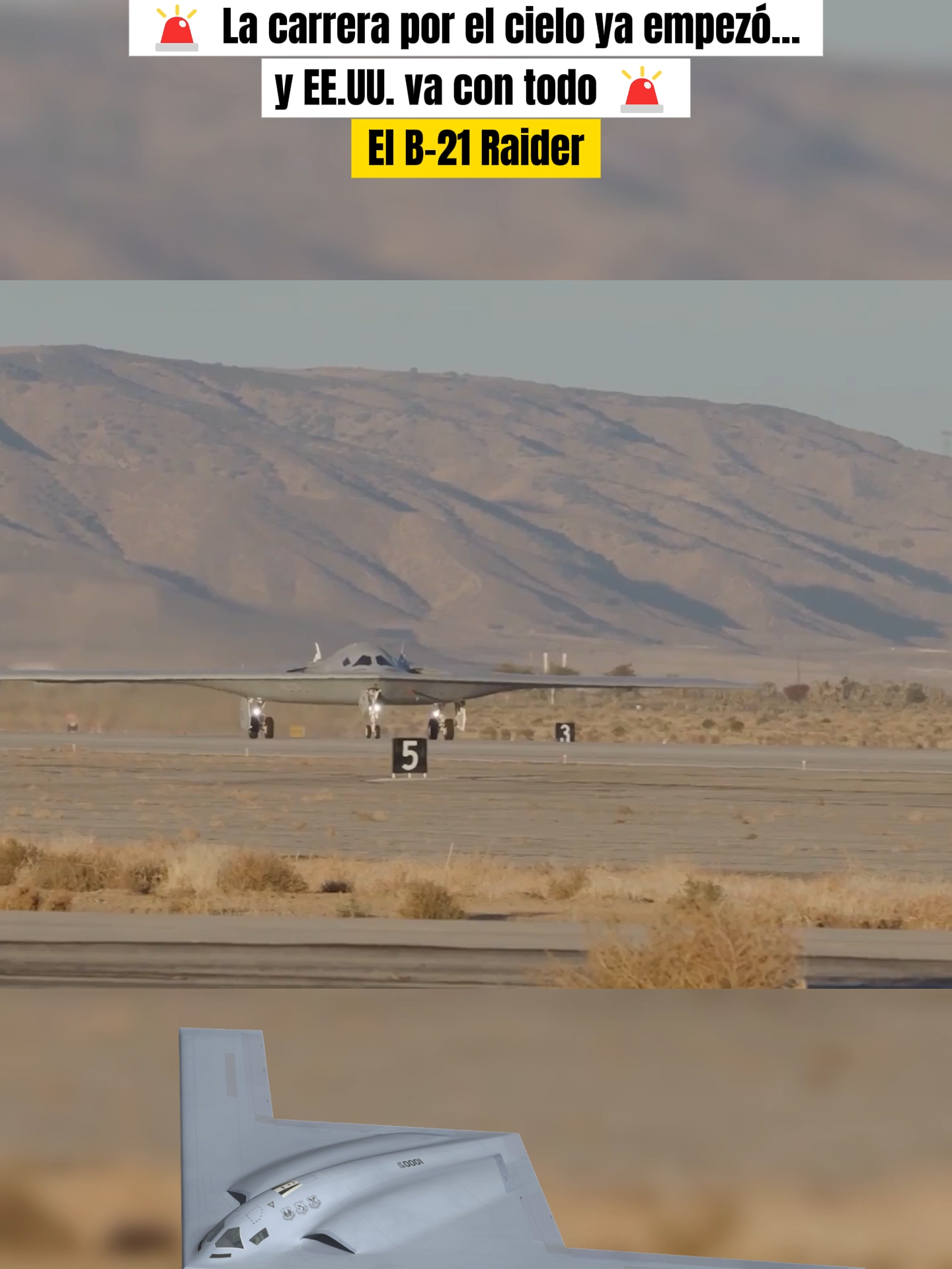 La carrera por el cielo ya empezó… y EE.UU. va con todo.... #B21Raider #TecnologíaMilitar #BombarderoFurtivo #FuerzaAérea #GuerraModerna #AvionesMilitares #EstadosUnidos #NorthropGrumman #EspionajeAéreo #TikTokNoticias #AvionesDelFuturo #MilitarTech #Geopolítica2025 #noalaguerra